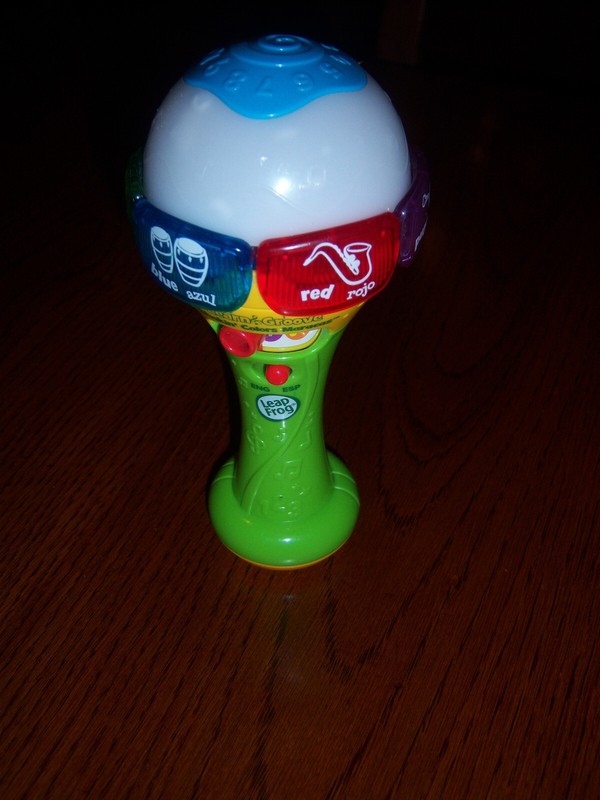 ADORABLE! Leap Frog Learn & Groove Shakin Colors Maraca Educational TOY