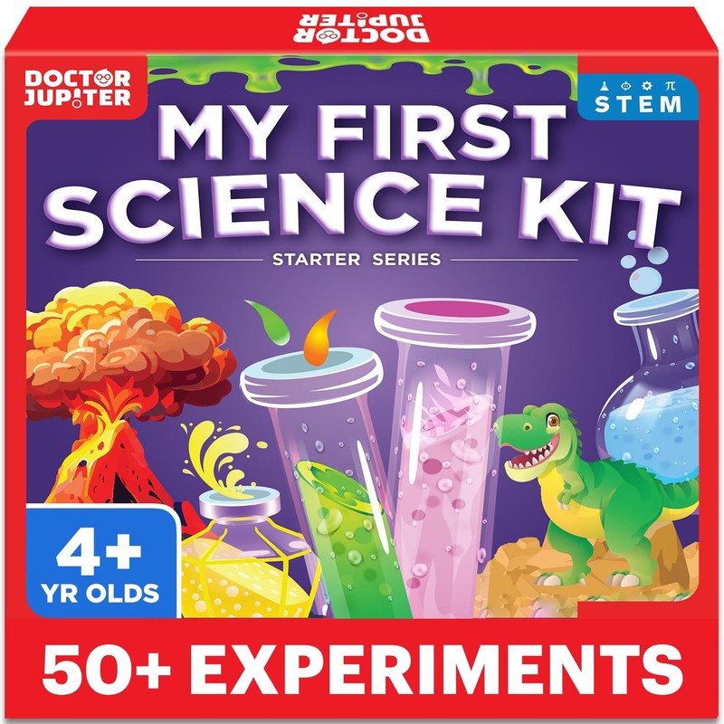 Doctor Jupiter My First Science Kit for Kids Ages 4-5-6-7-8 | Birthday Large