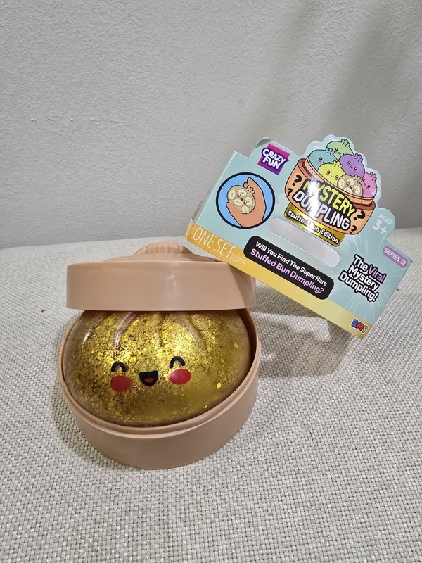 Golden Glitter Stuffed Bun The SUPER Rare Mystery Dumpling SHIP Today Viral