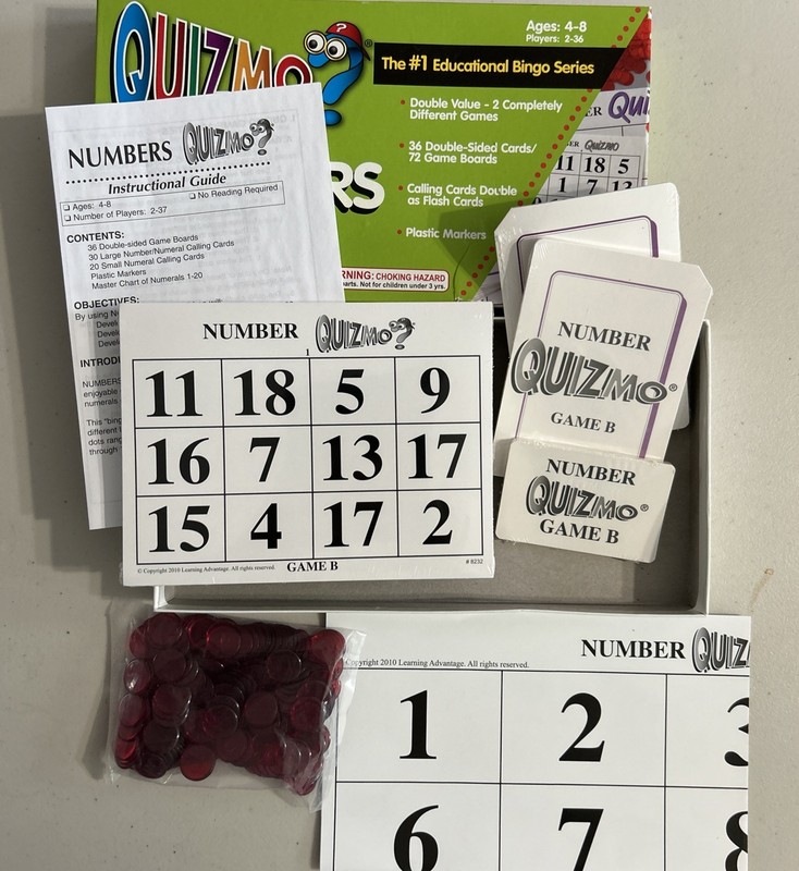Quizmo? (Bundle) Numbers, Alphabet & Place Value Ages 4 to 10 Educational Games gallery