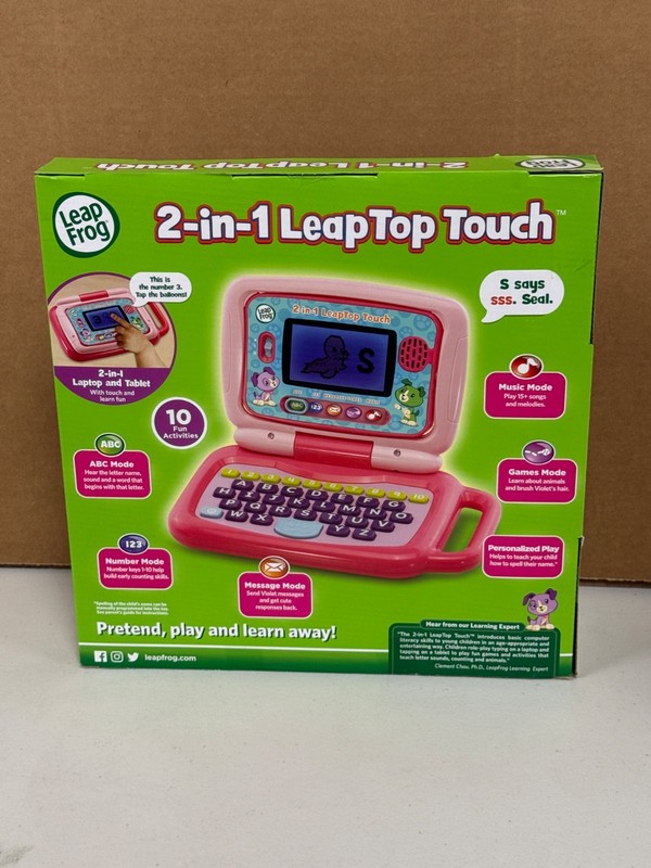 LeapFrog 2 in 1 LeapTop Touch - Pink gallery