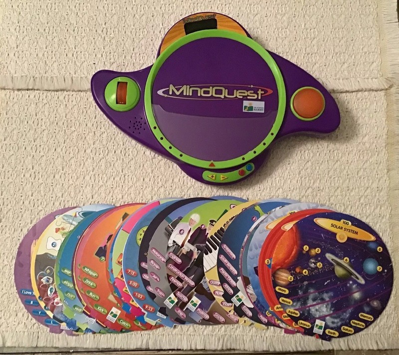 MindQuest Quiz Electronic Game – The Learning Journey, Complete Set of Cards