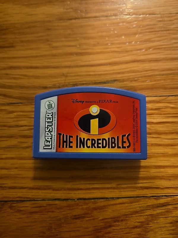 Leapfrog Leapster Learning Game Disney Pixar The Incredibles Cartridge