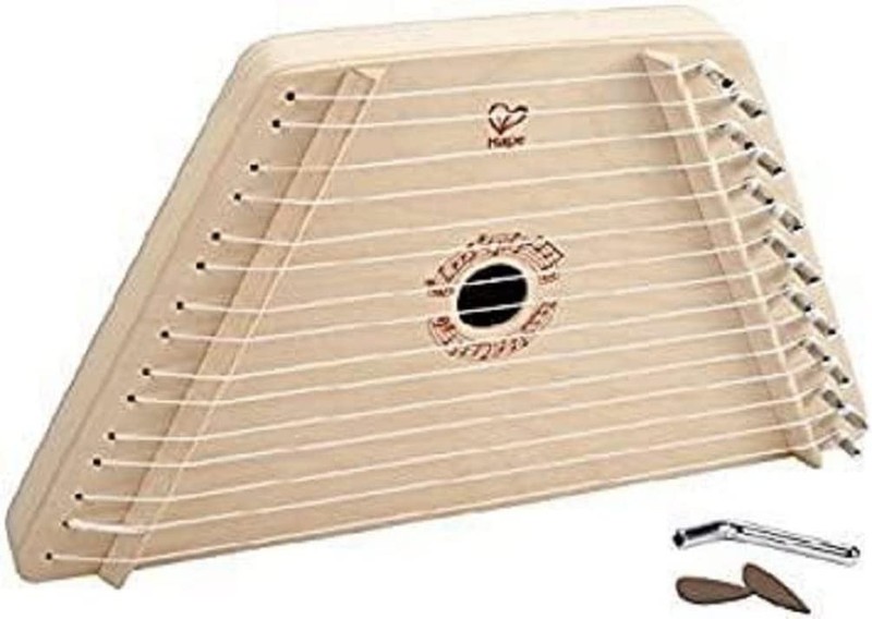 Hape E0323 Happy Harp – Wooden Musical Instrument For 3 Years Old +