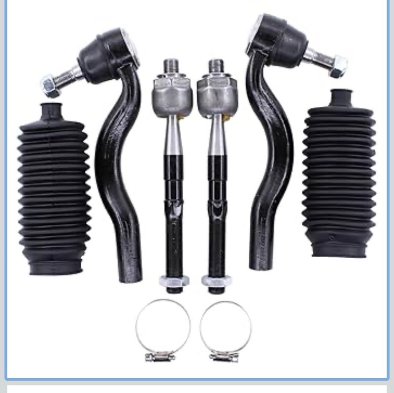 Front Inner Outer Tie Rods for 2011 2012 2013 2014 2015 Durango Grand Cherokee