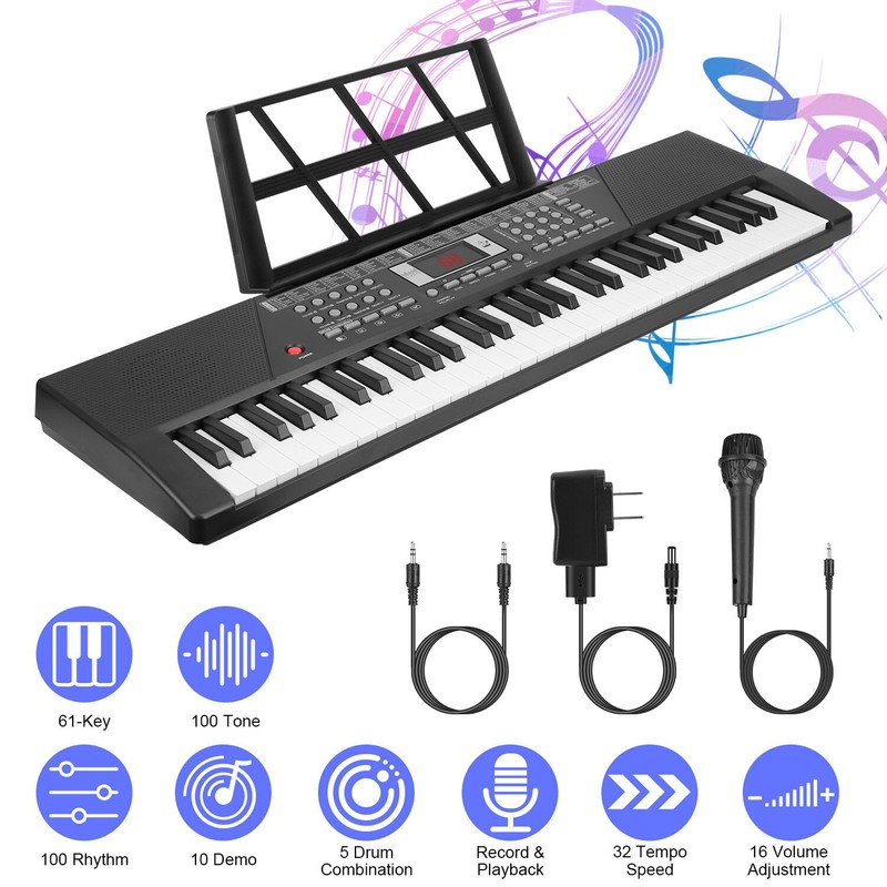 Electric Piano Digital Music Keyboard Piano Musical Kids Childs Piano Keyboard