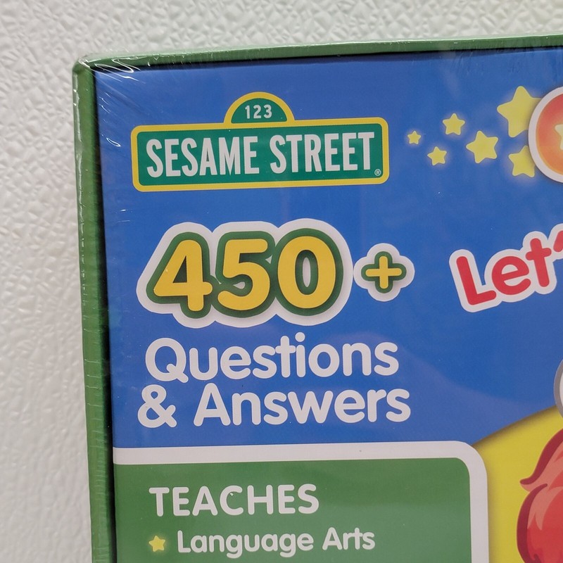NEW Sesame Street Quiz It Pen 450 Questions & Answers - 4 Book Box Set Preschool gallery
