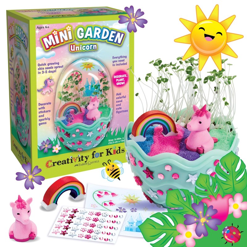 Creativity for Kids 5.25 inches (H) x 3 (W) x 4 (L), Unicorn