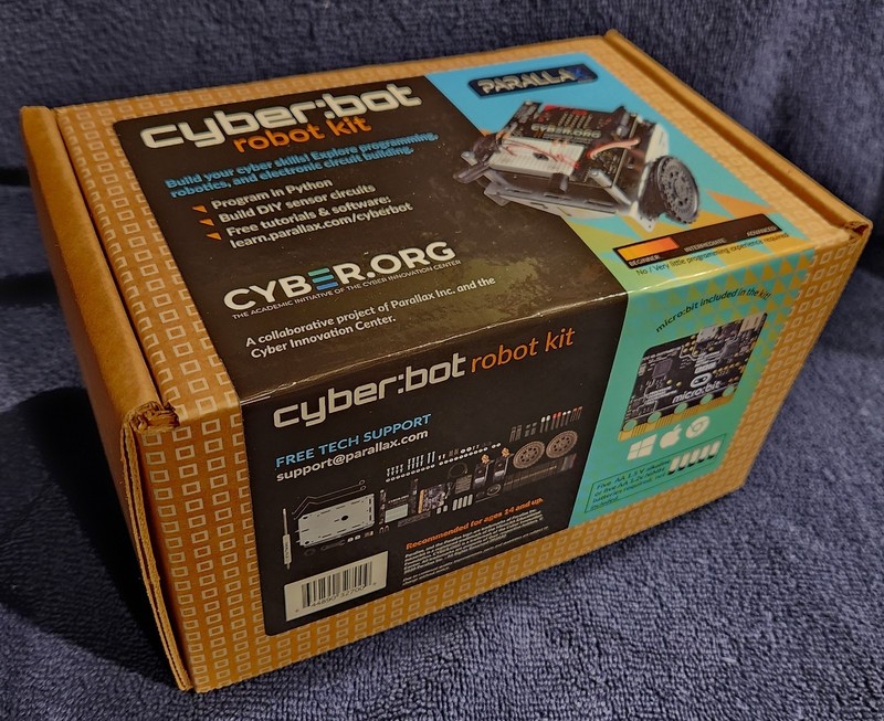 CYBER BOT Robot Kit 32700 NIB Python Micro Bit Parallax Inc Cyber Innovation NEW gallery