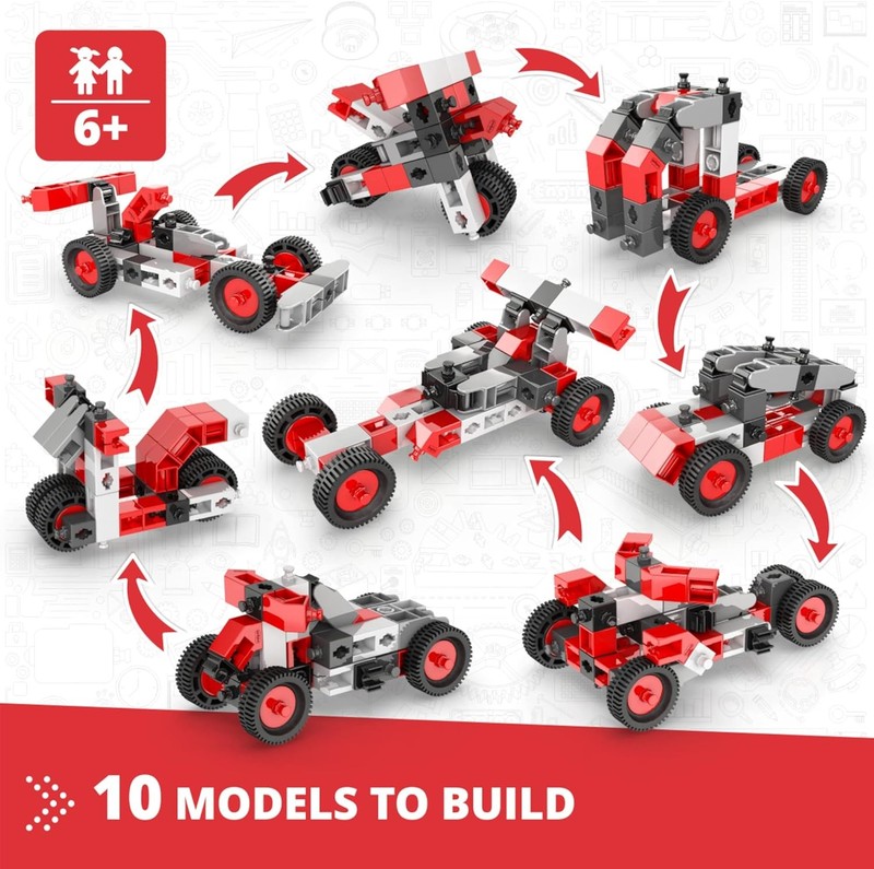 Engino Creative Builder Multimodel Series 10 in 1 Engineering Toy Set gallery