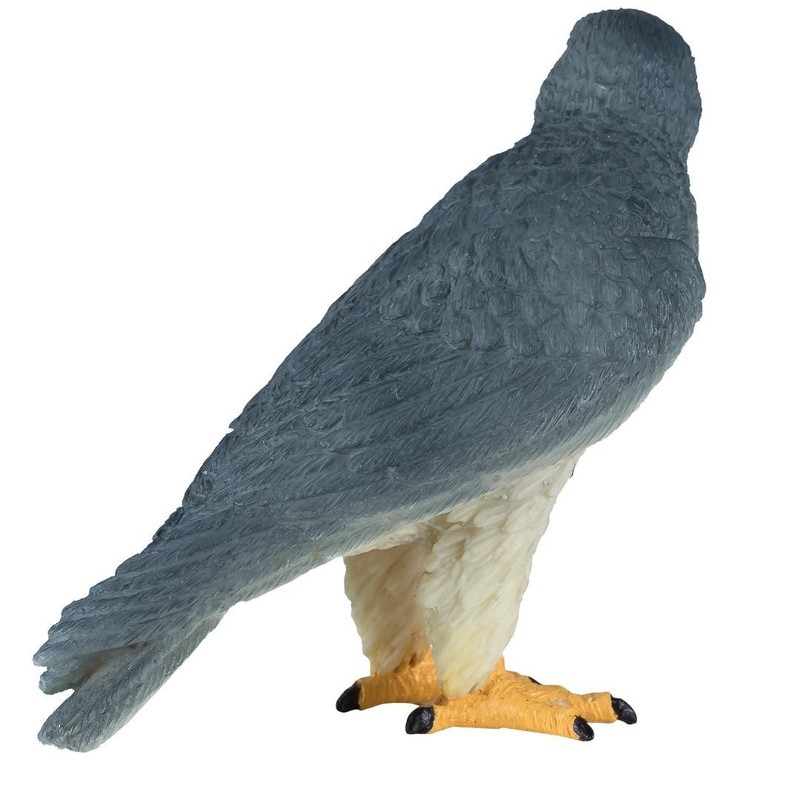 Peregrine Falcon Figurine - Small Hand Painted Wildlife & Bird Toy Figure - Mojo gallery