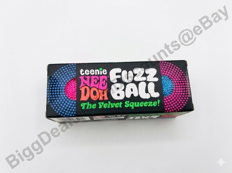 🔥 SEALED/UNOPENED Needoh Teenie Fuzzball 3 Pack Tiktok Viral – BLUE/PINK/PURPLE