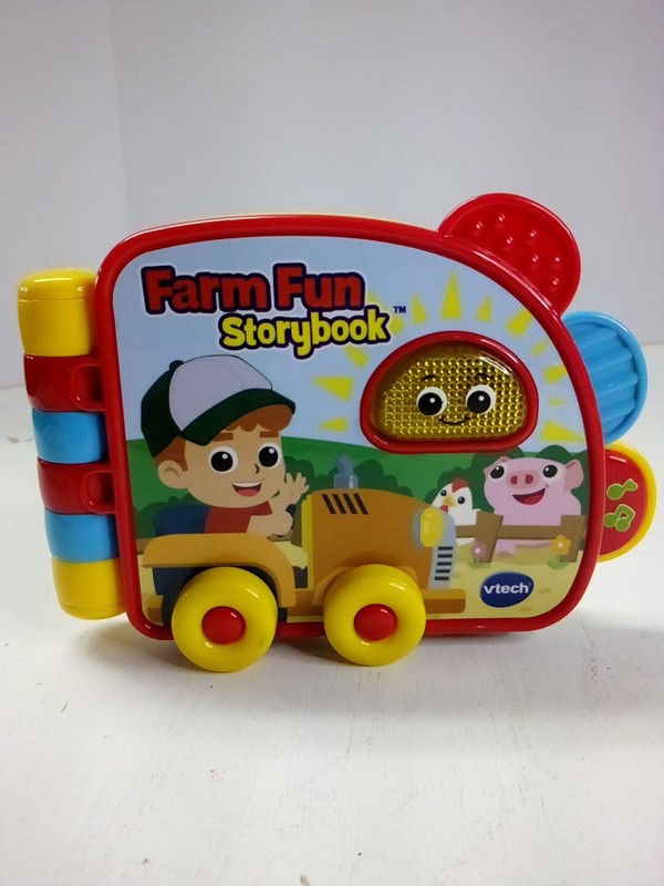 VTech Farm Fun Storybook Talks Sings Working Electronic Storybook