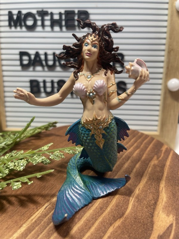 Safari Ltd 2007 Mermaid Figure • Fantasy Sea Creature • Retired •