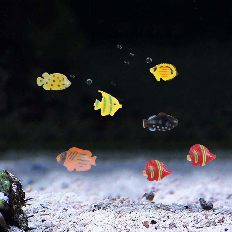 Tropical Party Favor Fish Figures - 48 Pcs gallery