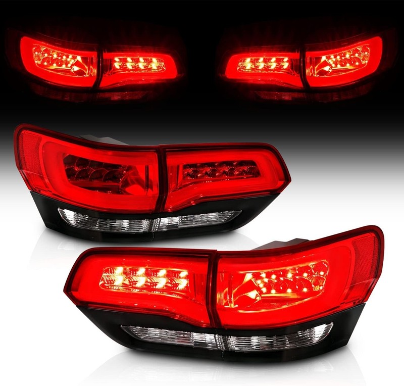 LED Brake Turn Signal Tail lights Set For 2014-2017 Jeep Grand Cherokee (4 pcs)