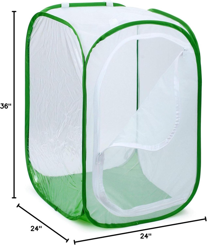 36" Large Monarch Butterfly Habitat, Giant Collapsible Insect Mesh Cage Terrariu gallery