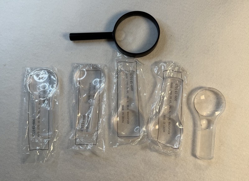 Magnifying Glasses Set Of Six Student Plastic School Science Teacher