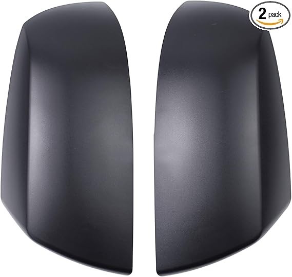 Driver and Passenger Side Mirror Cover Matte Black with Clip for Toyota Tundra gallery