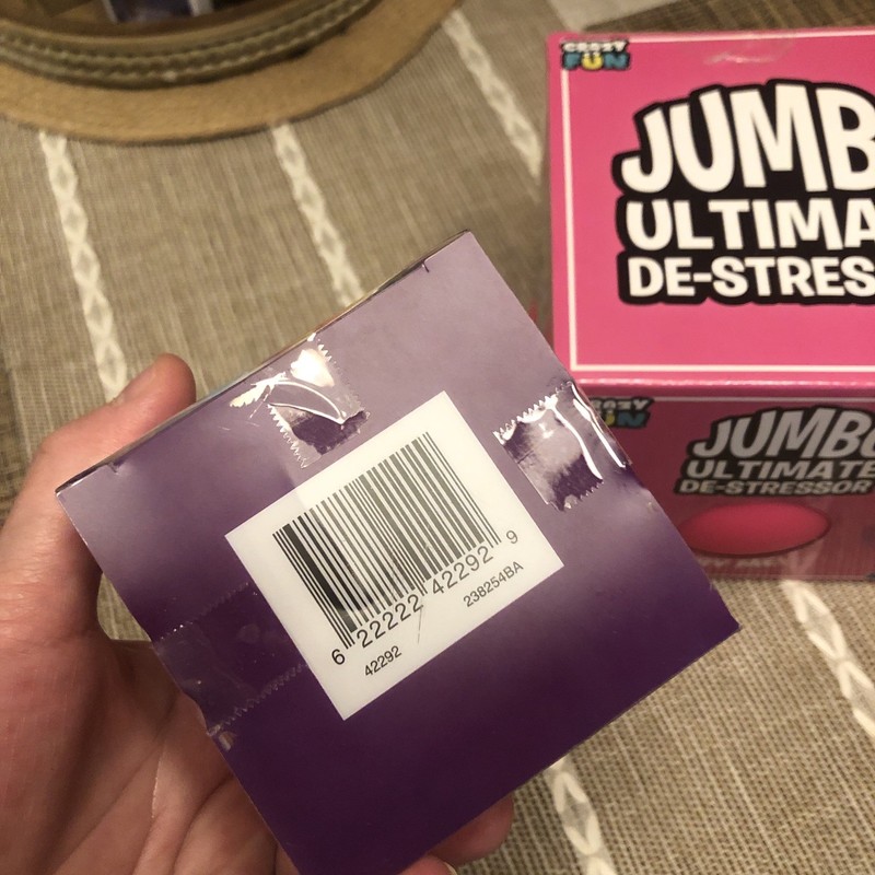 Viral ORB Squish-O-Sphere & Crazy Fun Jumbo Ultimate De-Stressor Ball HTF gallery