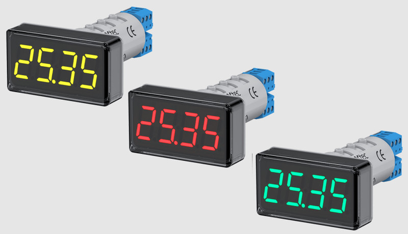 [ Akytec SMI2-M ] Akytec MultiColour SMI2 Modbus RS-485 Indicator 24x48mm
