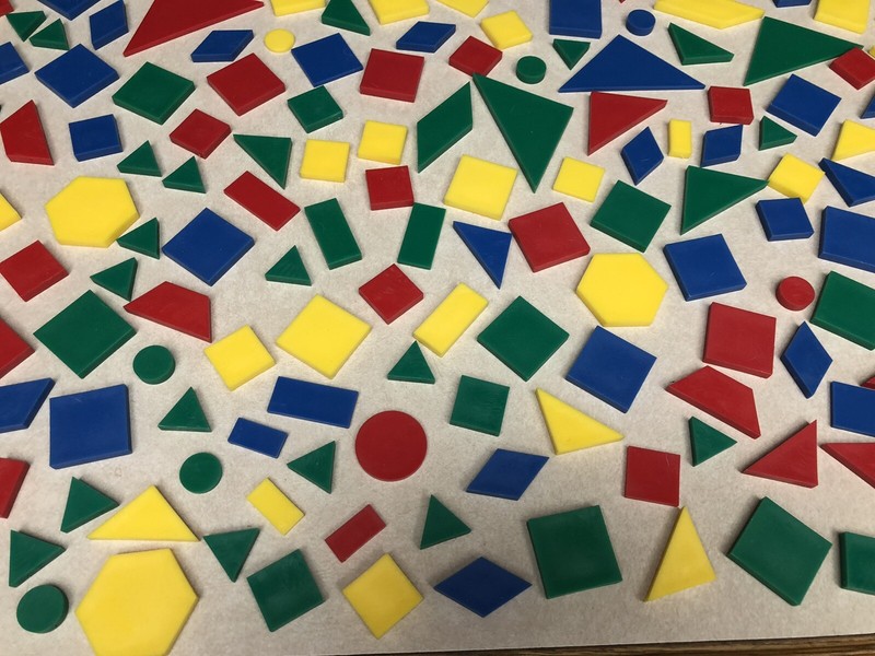 BAG OF GEOMETRY SHAPES TANGRAMS MATH HOMESCHOOL LEARNING 219+ Pieces gallery