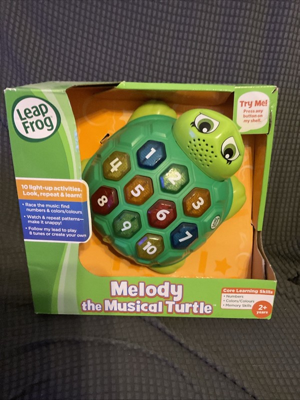 (NEW) LeapFrog MELODY THE MUSICAL TURTLE – Educational, Memory Skills & More