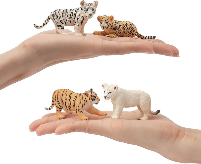 Realistic Zoo Animal Figurines - 12 Piece Set for Birthday and Holiday Gifts gallery