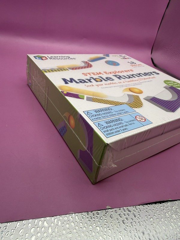 Learning Resources STEM Explorers Marble Runners 18 Piece Set NEW Sealed Ages 5+ gallery