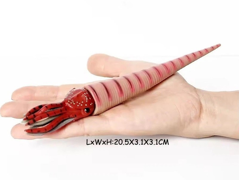 Orthoceras Marine Animal Figure Toy PVC Doll Small Figurine Birthday Gifts gallery