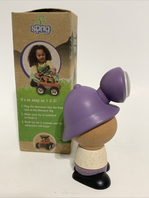 Sprig Toys Amazon Escape Violet Rio Adventure Toy Recycled Plastic Wood Figure gallery
