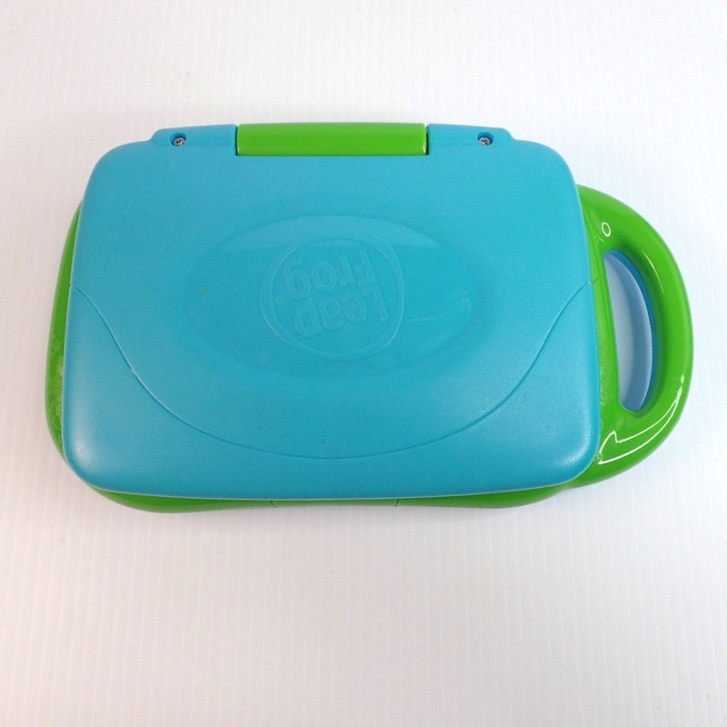 Leapfrog My Own Leaptop Toy Computer Green & Blue REPLACMENT BATTERY COVER ONLY gallery