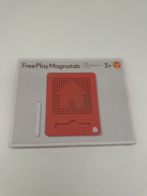 Kid O Free Play Magnatab 10348 Tablet & Magnetic Pen for Drawing IOB