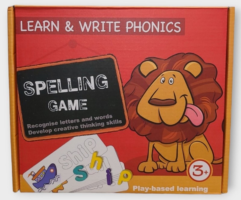 PHONICS Spelling Game LEARN & WRITE Ages 3+ Fun to Learn