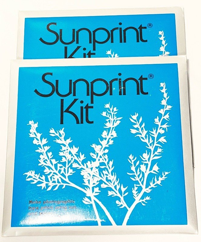 Pack of 2, SunPrint Kit, Solar Print Paper, 12 Sheets Of 10x10cm (4x4inch) New