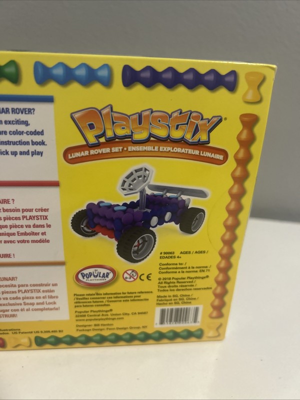 Playstix Lunar Rover Set Popular Playthings 25 Piece Set gallery