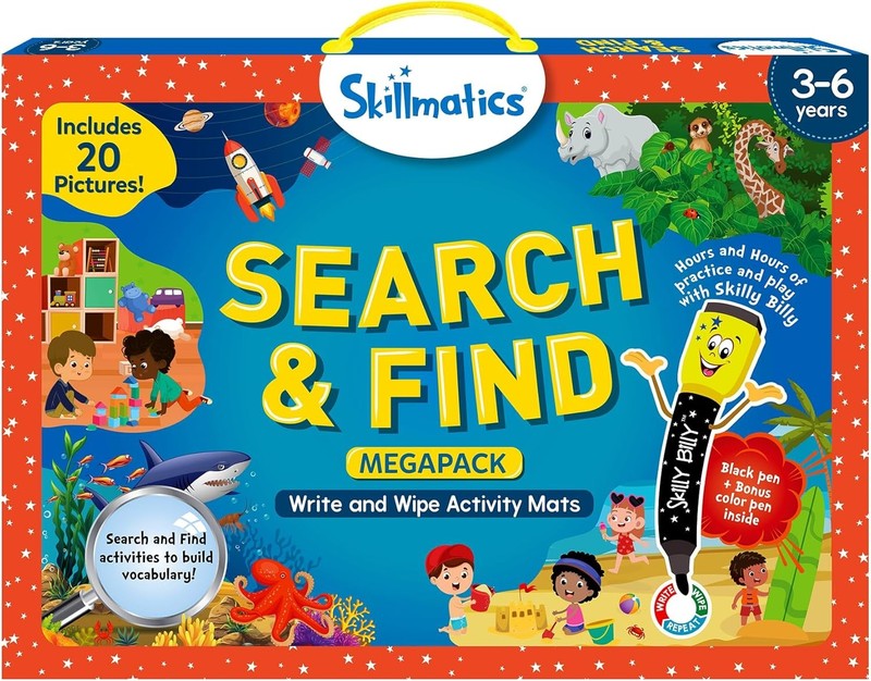 Search and Find Megapack Educational Game – Reusable Preschool Learning Activ…