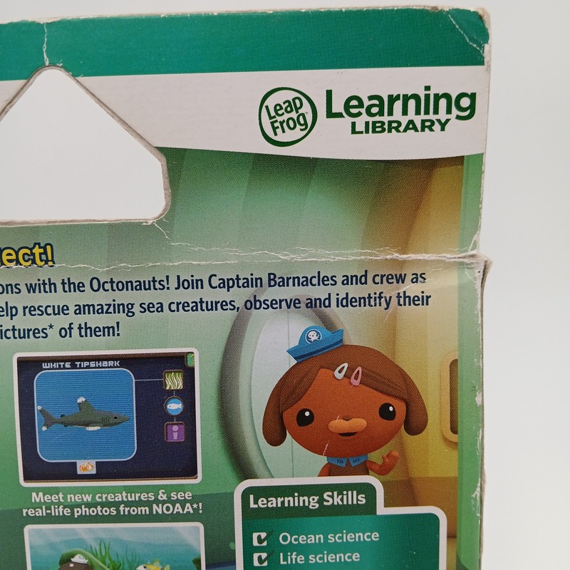 LeapFrog Disney Octonauts Science Learning Game LeapPad LeapsterGS New READ gallery