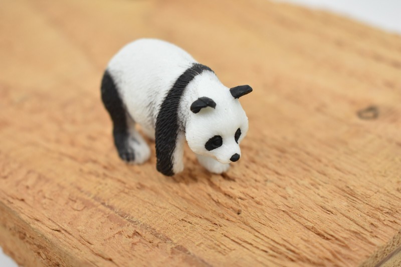 Panda Bear Plastic Toy Animal Gift Realistic Figure Educational Model F4440B55 gallery