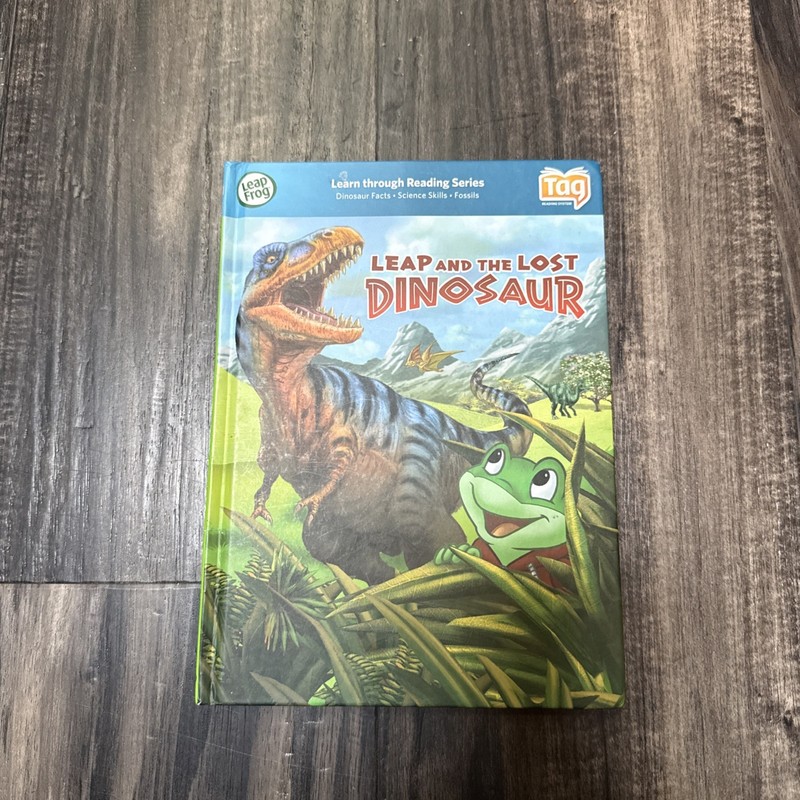LeapFrog Tag, LeapReader book — LEAP AND THE LOST DINOSAUR🦖 (Read description.)