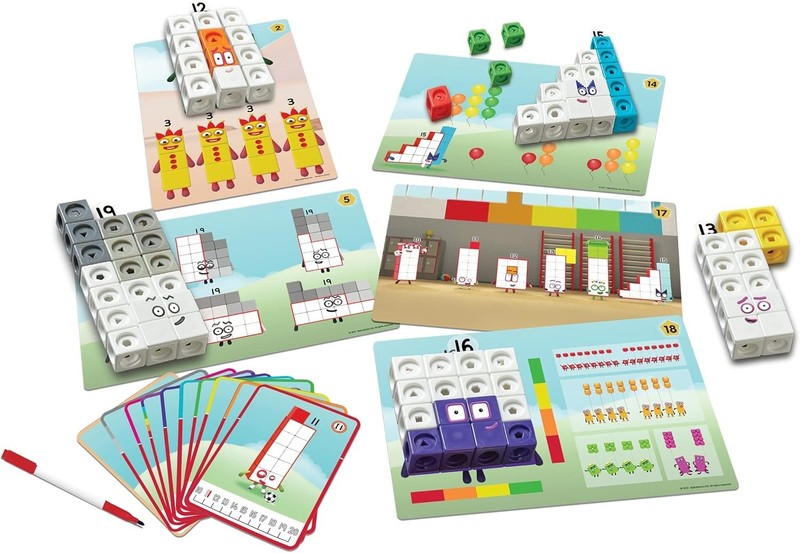 MathLink Cubes Numberblocks 11-20 Activity Set, 30 Preschool Learning Activit... gallery