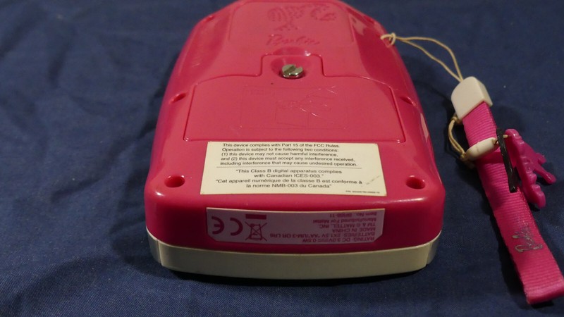 Mattel Barbie Barbie Fabulous Pink Electronic Learning Game Br68 Hasbro gallery