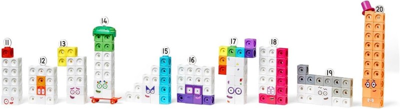 MathLink Cubes Numberblocks 11-20 Activity Set, 30 Preschool Learning Activit... gallery
