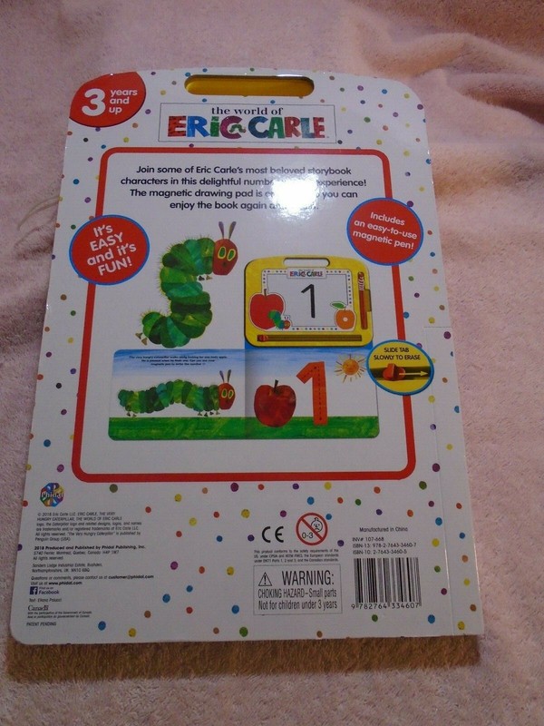 The World of Eric Carle Learn to Count 22 Page Magnetic Drawing Kit gallery