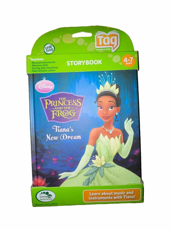 The Princess and the Frog: Tiana’s New Dream (Leap Frog TAG Reading System) Book