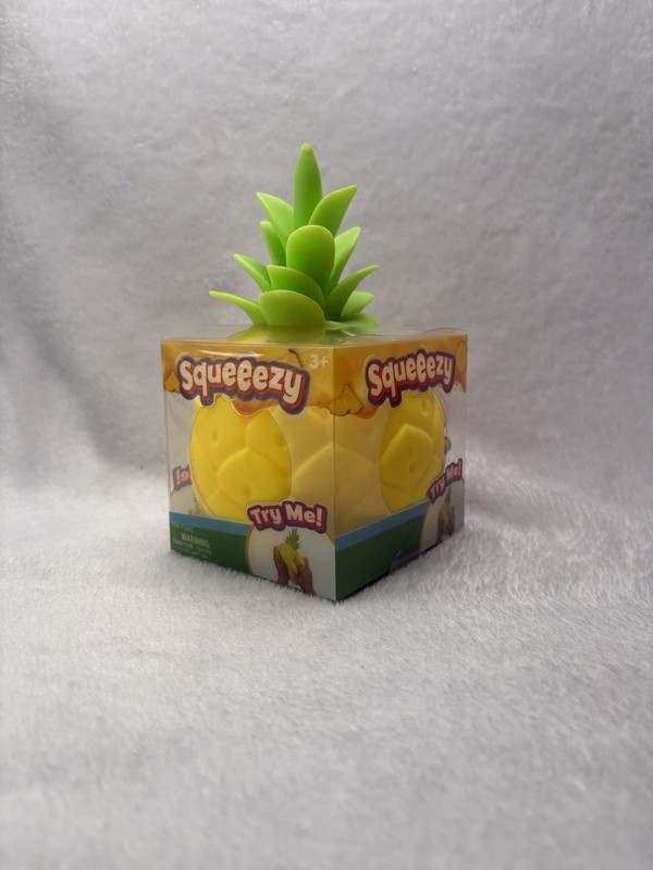Sunny Days Squeeezy Viral Pineapple Sensory Fidget Toy New Sealed Shipped Fast!