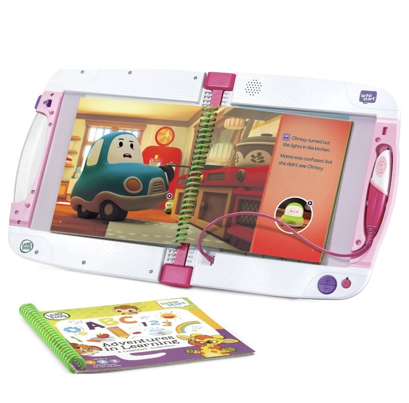 LeapFrog LeapStart Learning System and Book PINK Reading Writing Preschool Pre-k gallery