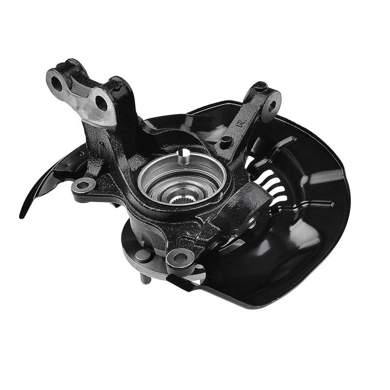 Pair 2 Front Driver and Passenger Side Steering Knuckles & Wheel Bearing Hub Ass