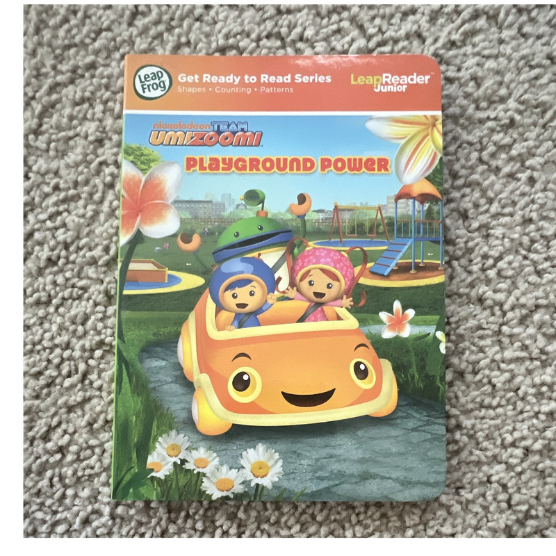 LeapFrog LeapReader Junior Get Ready to Read Team Umizoomi Shapes/Colors Book