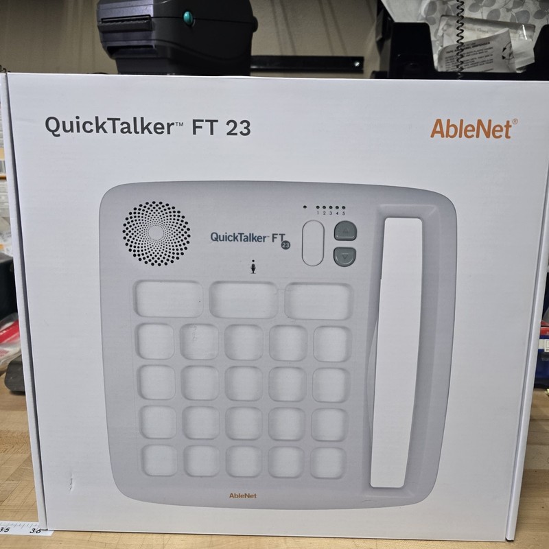 QuickTalker 23 AbleNet Speech Generating Device-NEW OPEN BOX